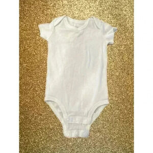 Huggies Baby Bodysuit Color‎ White 6 Months (0167)